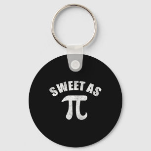 Sweet As Pi Math Geek Teacher 3.14 Pi Day  Key Ring
