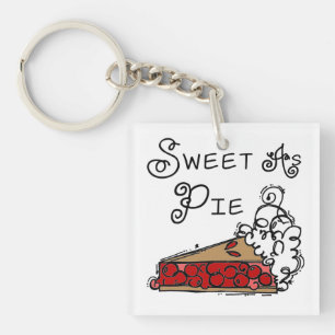 Sweet as Pie Key Ring