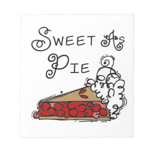Sweet as Pie Notepad