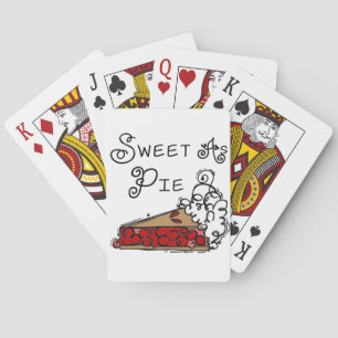 Sweet as Pie Playing Cards
