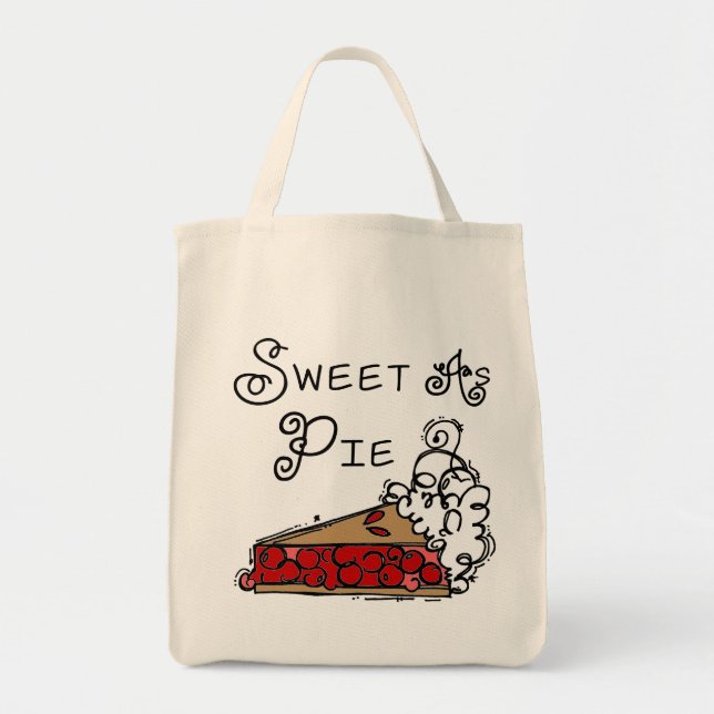 Sweet as Pie Tote Bag (Front)