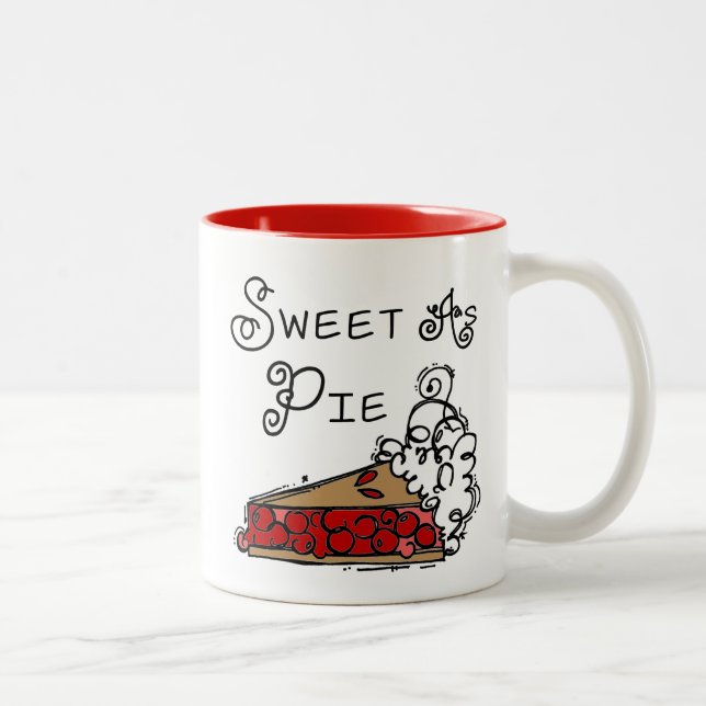 Sweet as Pie Two-Tone Coffee Mug (Right)
