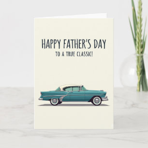 Sweet Auto Fathers Day Card
