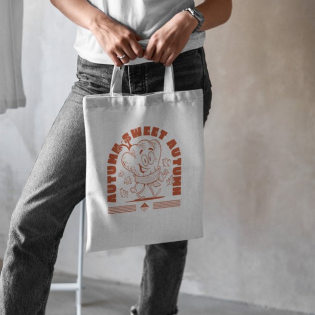 Sweet Autumn Cartoon Tote Bag (Creator Uploaded)