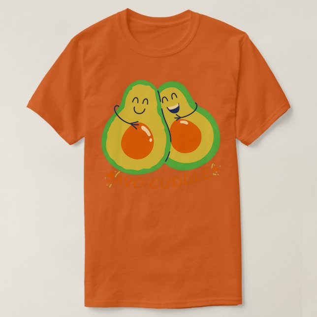 Sweet Avocado Design T-Shirt (Design Front)