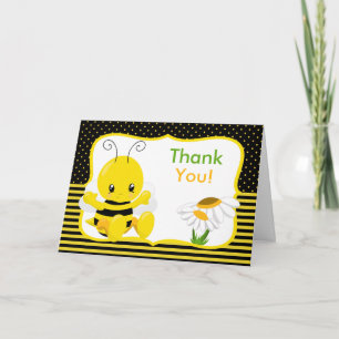 Sweet Baby Bee Thank You Card