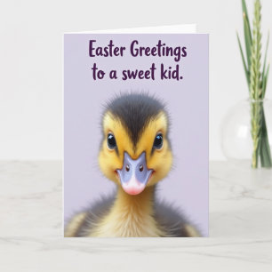 Sweet Baby Bird Easter Card