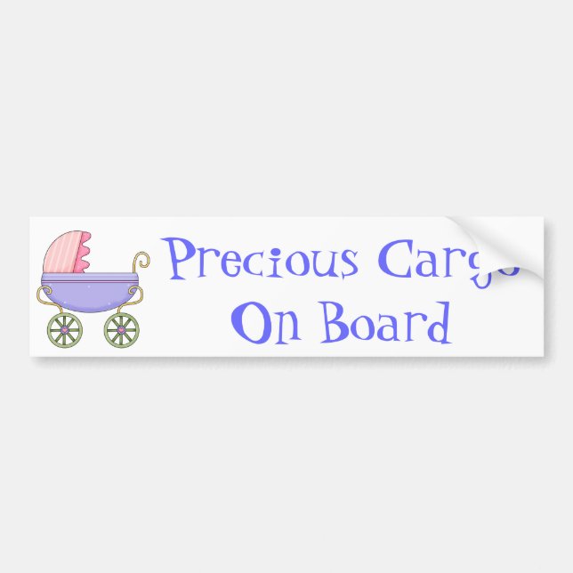 Sweet Baby Buggy Baby Bumper Sticker (Front)