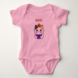 Sweet Baby Cat: Halloween Festive Magic Bodysuit