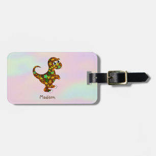Sweet Baby Dinosaur Luggage Tag