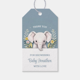 Sweet Baby Elephant Gift Tags