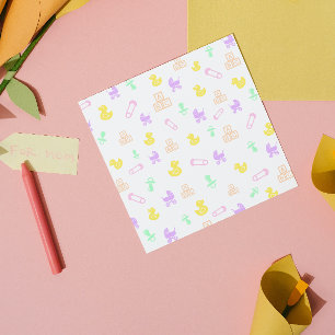 Sweet Baby Girl Napkin