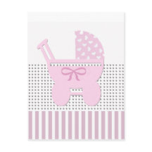 Sweet Baby Girl Shower Invitation