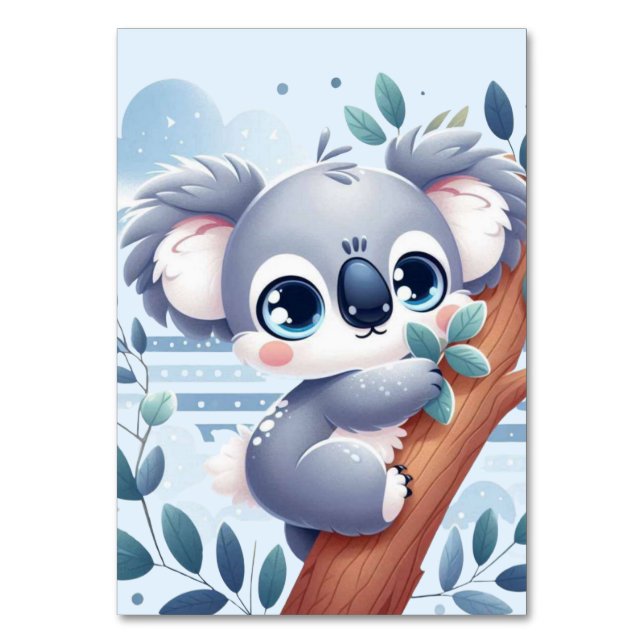 Sweet Baby Koala - Table Card (Front)