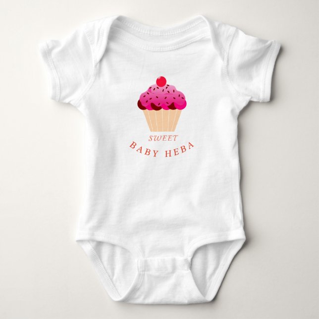 Sweet Baby Personalised Bodysuit (Front)