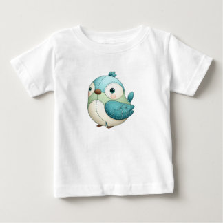 Sweet baby shirt with colorful animals