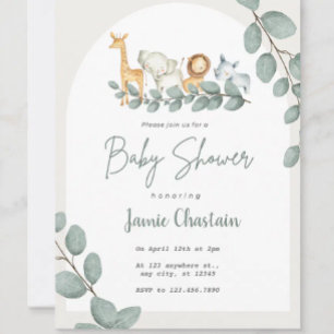 Sweet Baby Shower Invitation – Boy/Girl