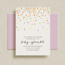 Sweet Baby Sprinkle Invite