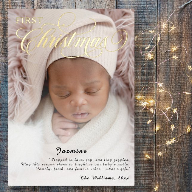 Sweet Baby's First Christmas Photo Script (Creator Uploaded)