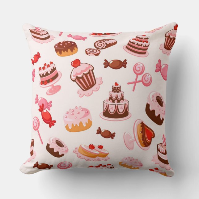 Sweet background cushion (Front)