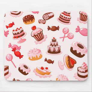 Sweet background mouse pad