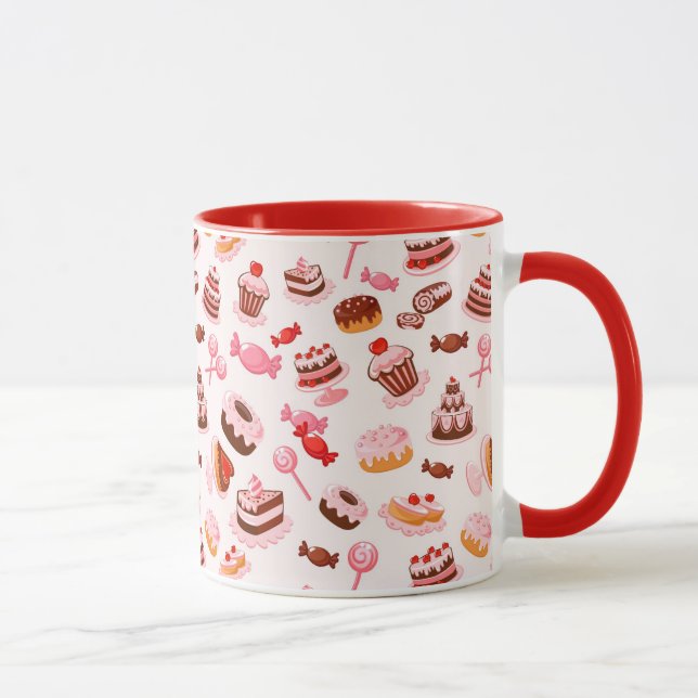 Sweet background mug (Right)