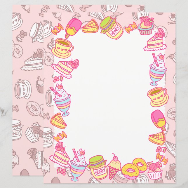 Sweet Bakery and Drinks Peach (Front/Back)