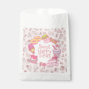 Sweet Bakery and Drinks Peach Favour Bags