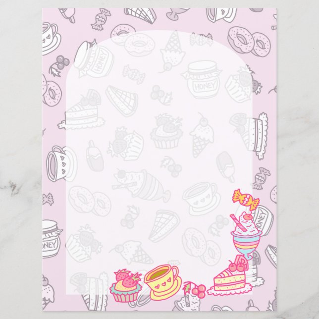 Sweet Bakery and Drinks Pink (Front)