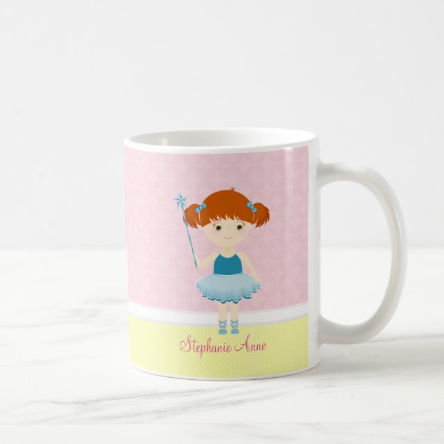 Sweet Ballerina Cupcake Celebration Coffee Mug (Right)