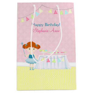 Sweet Ballerina Cupcake Celebration Medium Gift Bag