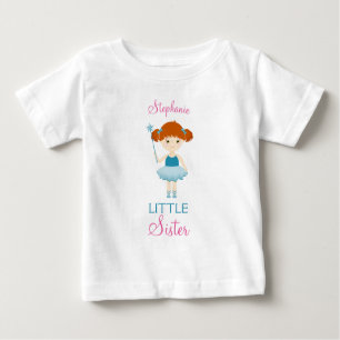 Sweet Ballerina Little Sister Baby T-Shirt
