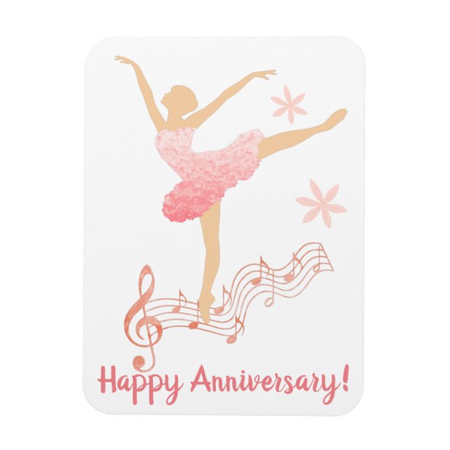 Sweet ballerina magnet (Vertical)