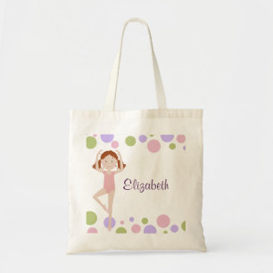 Sweet Ballerina Personalised Tote Bag