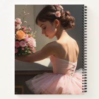 Sweet ballerinas notebook