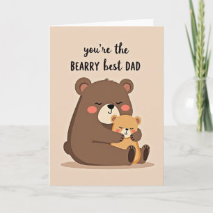 Sweet Bear Fathers Day Card
