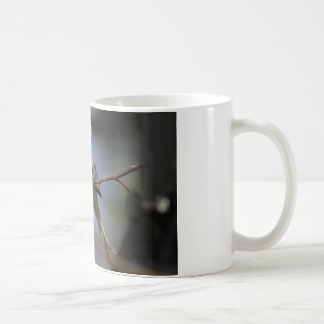 Sweet Beautiful Diamond Dove Coffee Mug (Right)