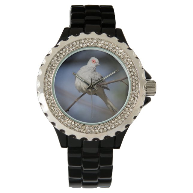 Sweet Beautiful Diamond Dove Watch (Front)