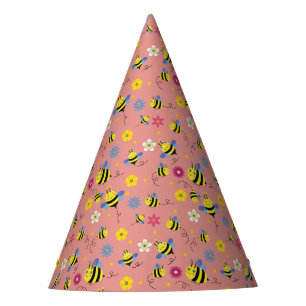 Sweet Bee Blossom Garden Party Hat