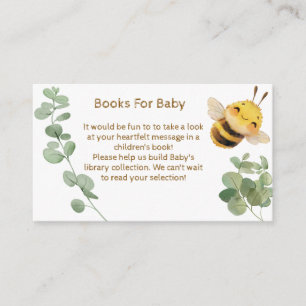 Sweet Bee Books For Baby Enclosure Cards