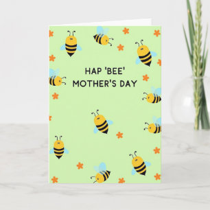 Sweet Bee Mothers Day Card