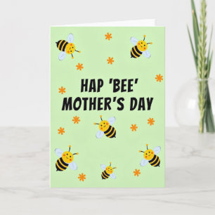 Sweet Bees Mothers Day Card