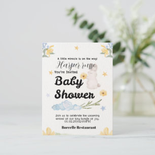 Sweet Beginnings Baby Shower Collection Invitation Postcard