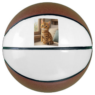 Sweet Bengal kitty 💛 Basketball