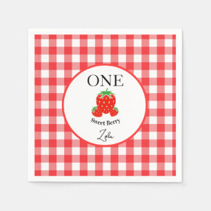 Sweet Berry Paper Napkin Kids Birthday