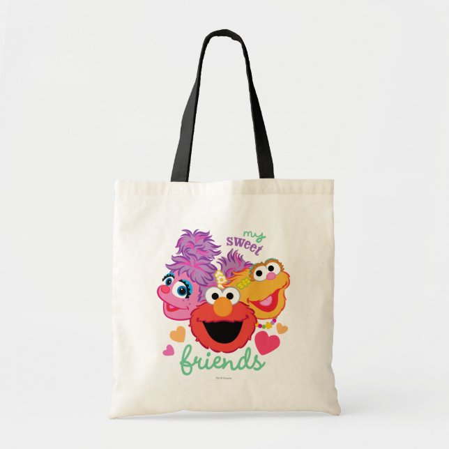 Sweet Best Friends Characters Tote Bag (Front)