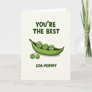 Sweet Best Mom Illustration Card