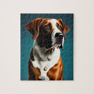 Sweet Big Dog Jigsaw Puzzle