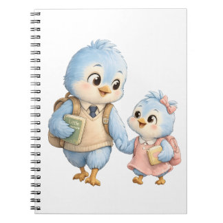 Sweet Bird Brother Sister Notebook