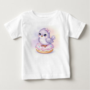 Sweet Birds. Blueberry Doughnut by Natasha Us   Baby T-Shirt